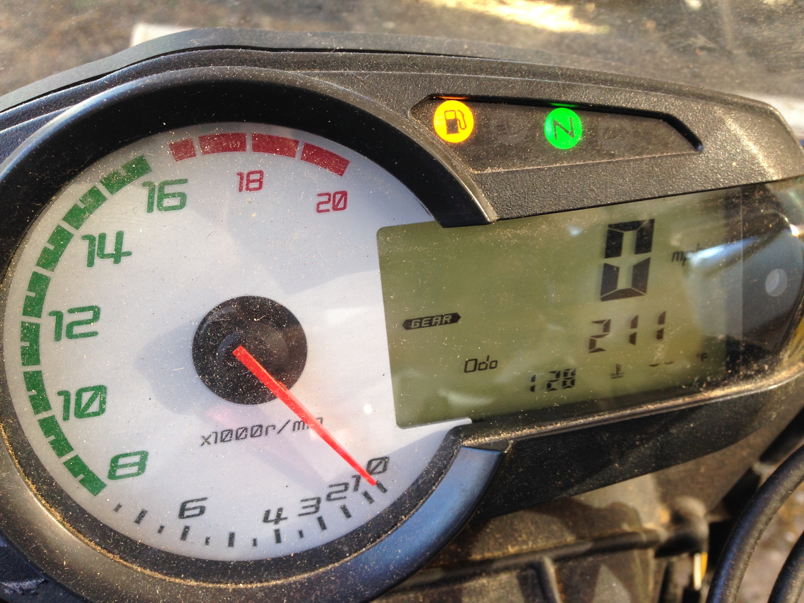 09 10 11 12 ZX6R ZX6 211 mile SPEEDO SPEEDOMETER DISPLAY GAUGE GAUGES